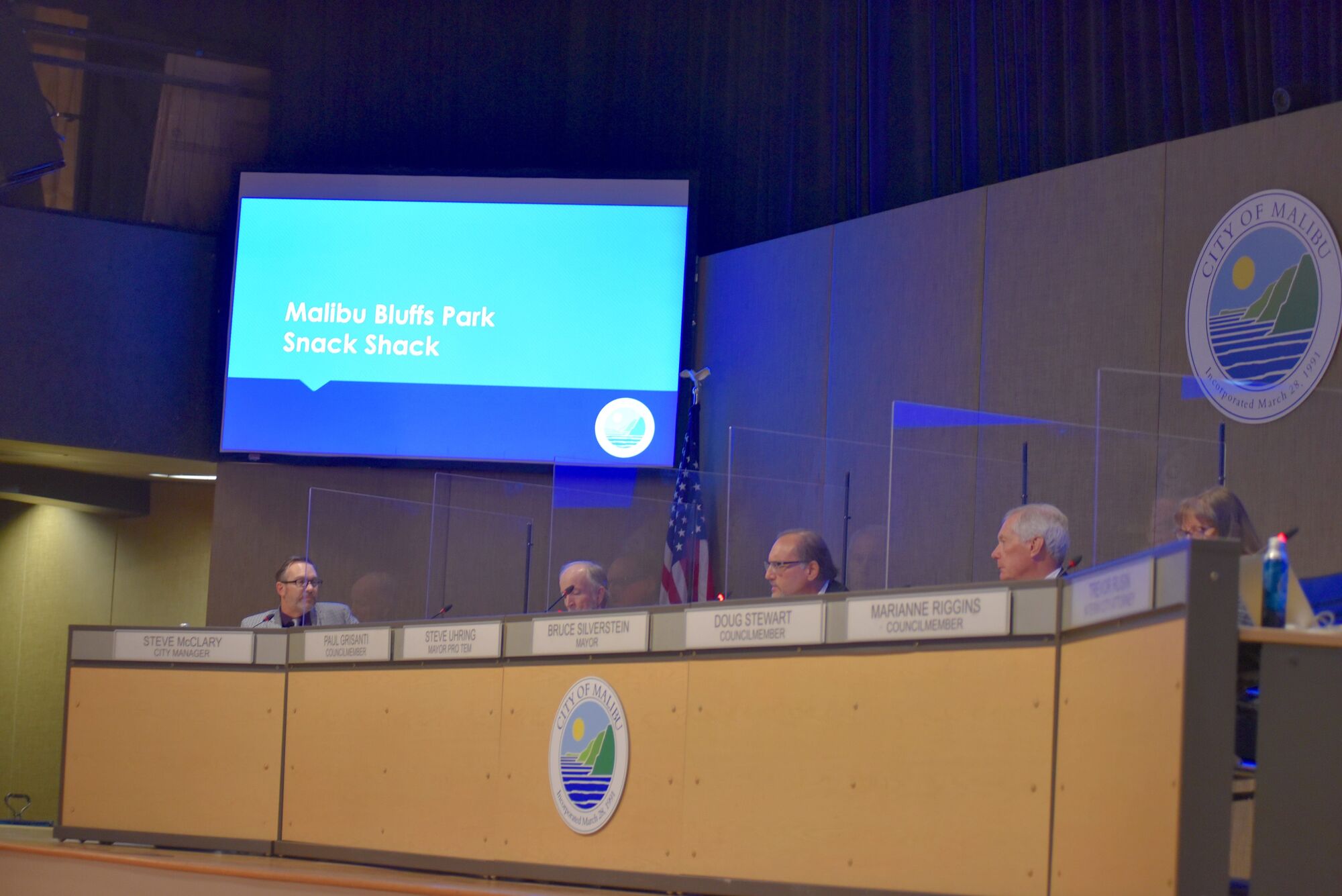 Malibu Bluffs Park Snack Shack approved by City Council