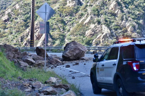 UPDATE: Malibu Canyon has reopened following Wednesday’s rockslide