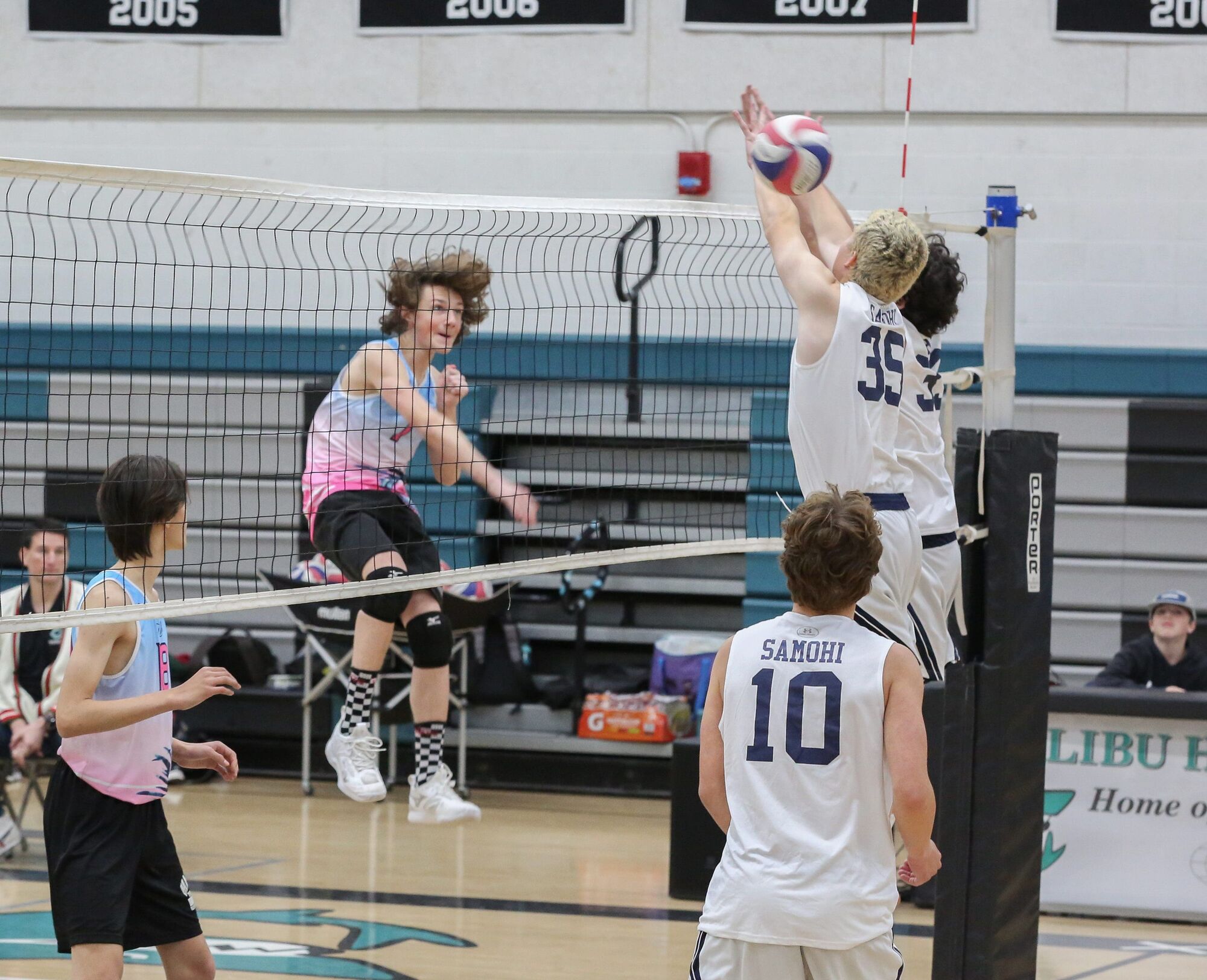 Sharks boys volleyball second in league standings