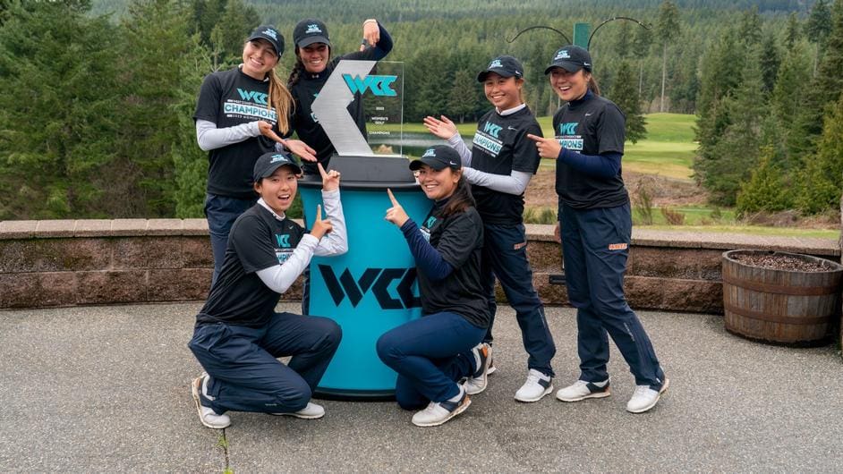 Waves women’s golf wins WCC crown for 20th time
