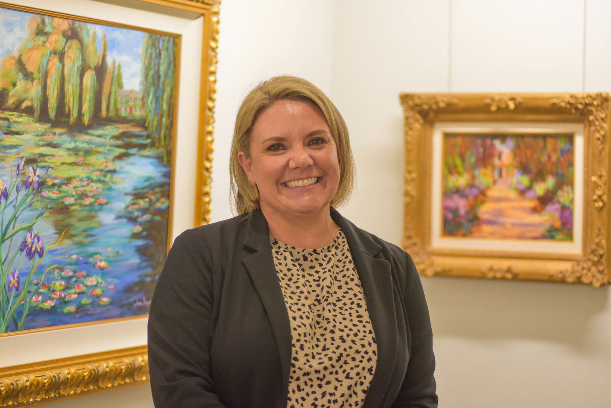 City Council, staff recognize Kristin Riesgo as the new community service director