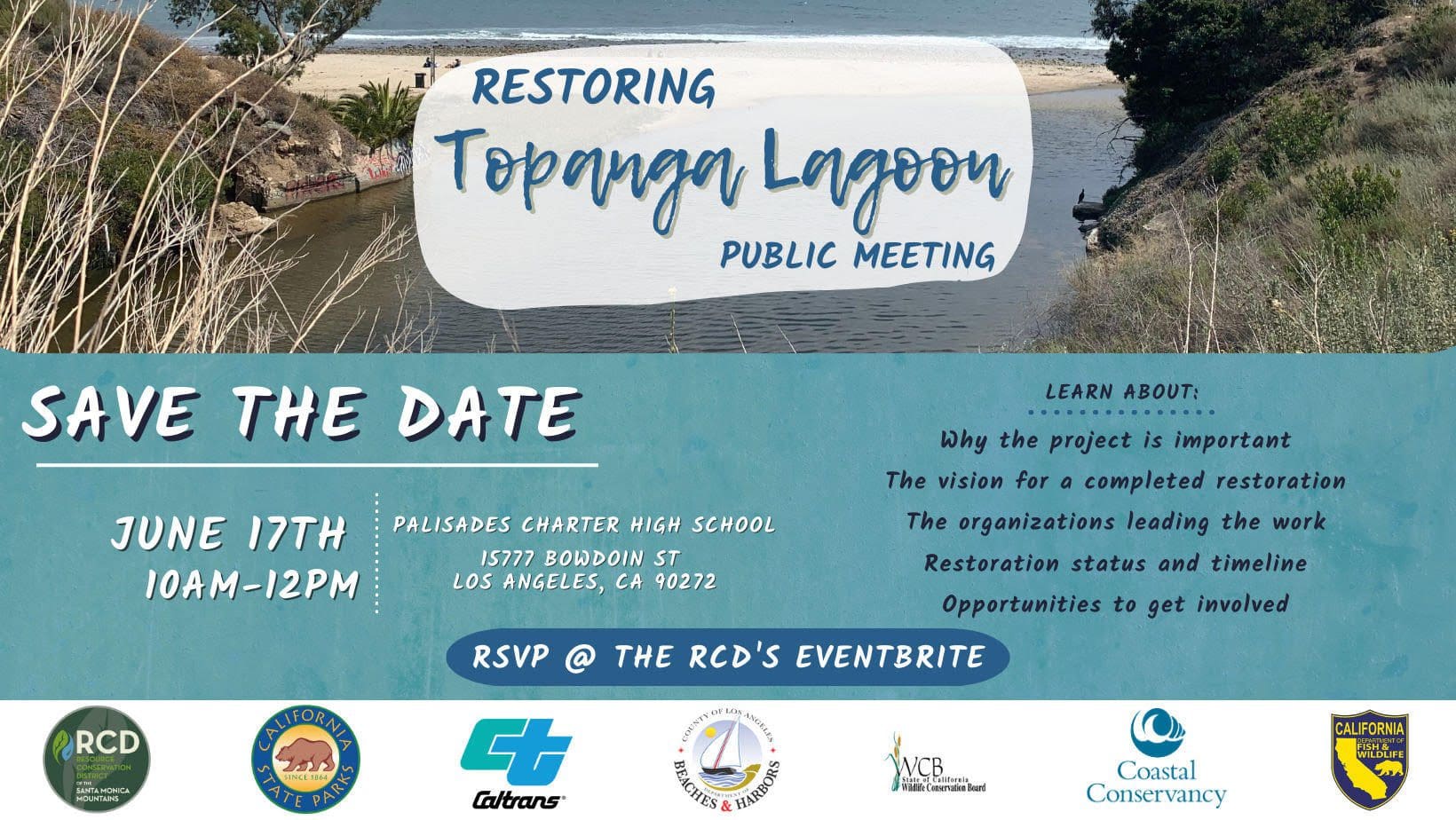 Topanga Lagoon Restoration Project Public Information Meeting