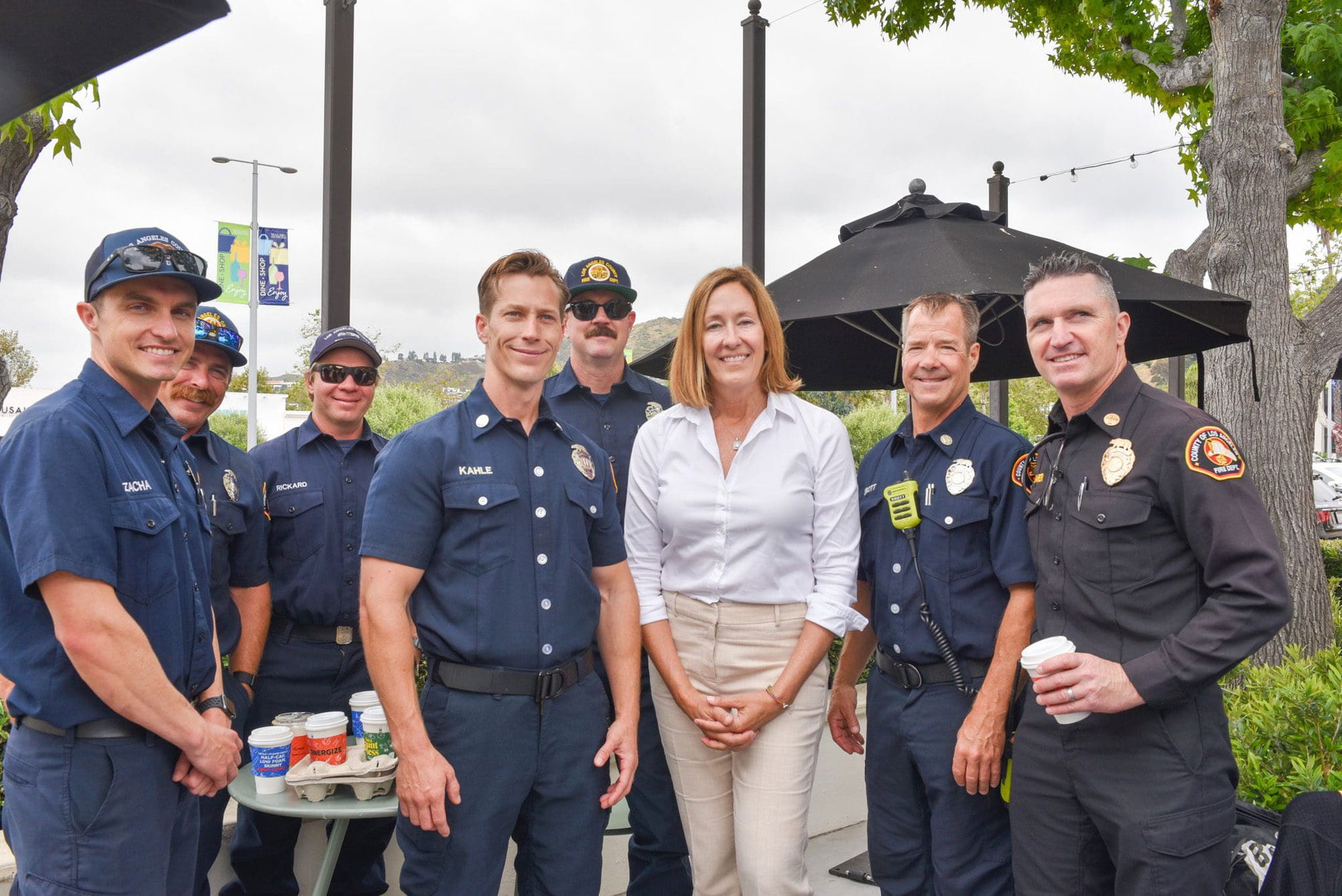 Assemblymember, County Fire Department hold a 'Sidewalk Session' for Malibu community