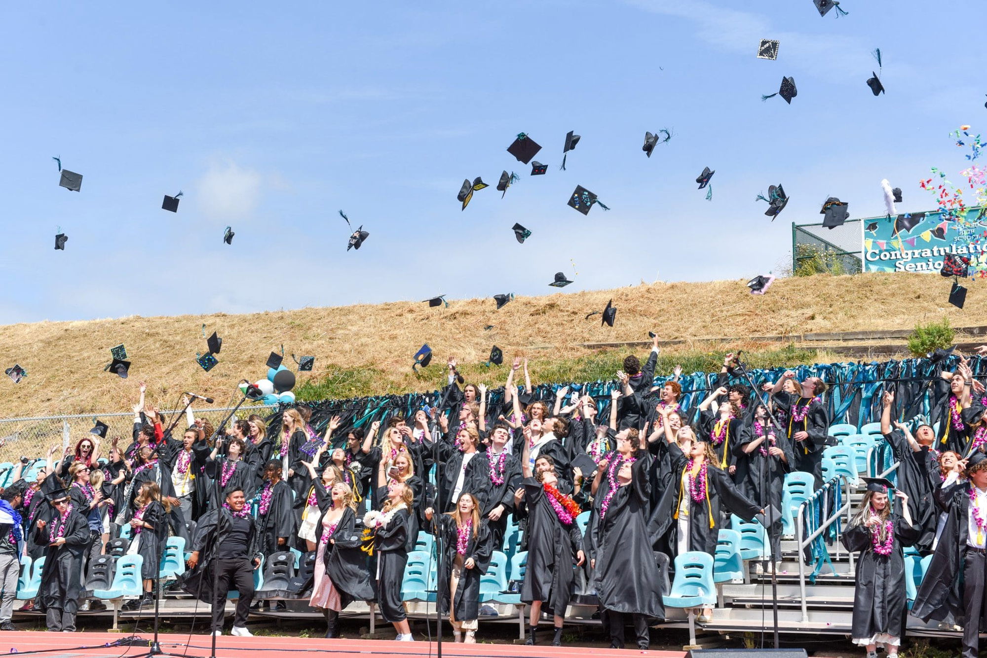 Malibu High School sees sunny skies on graduation day