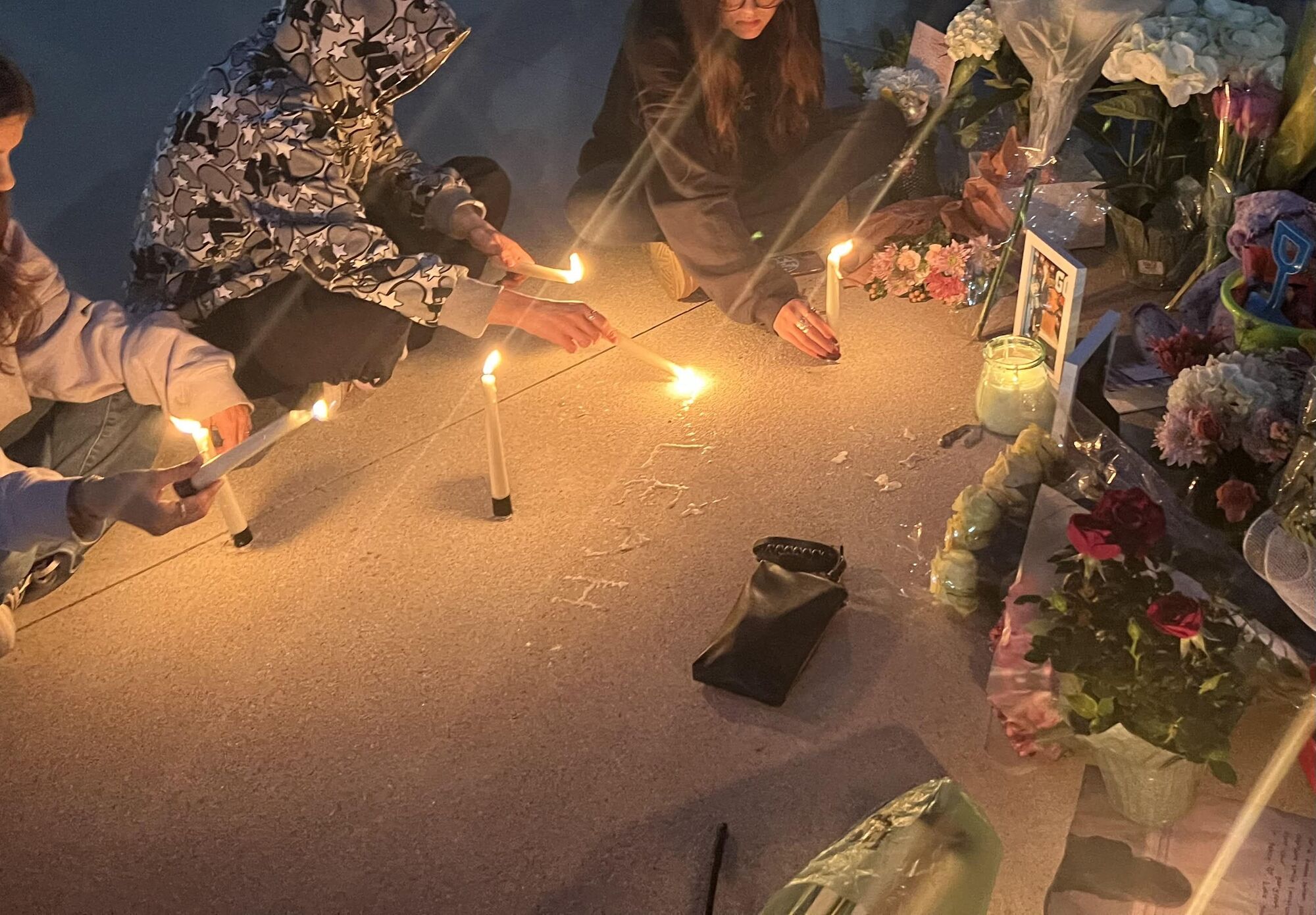 Malibu High School students mourn the death of a long-time friend