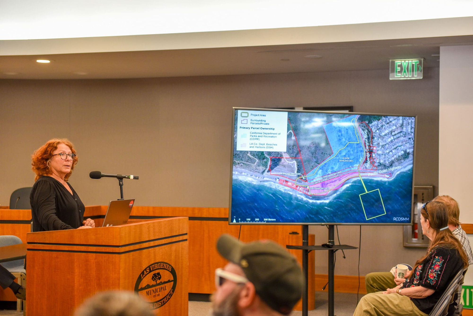 RCDSMM holds public meeting on the Topanga Lagoon Restoration Project