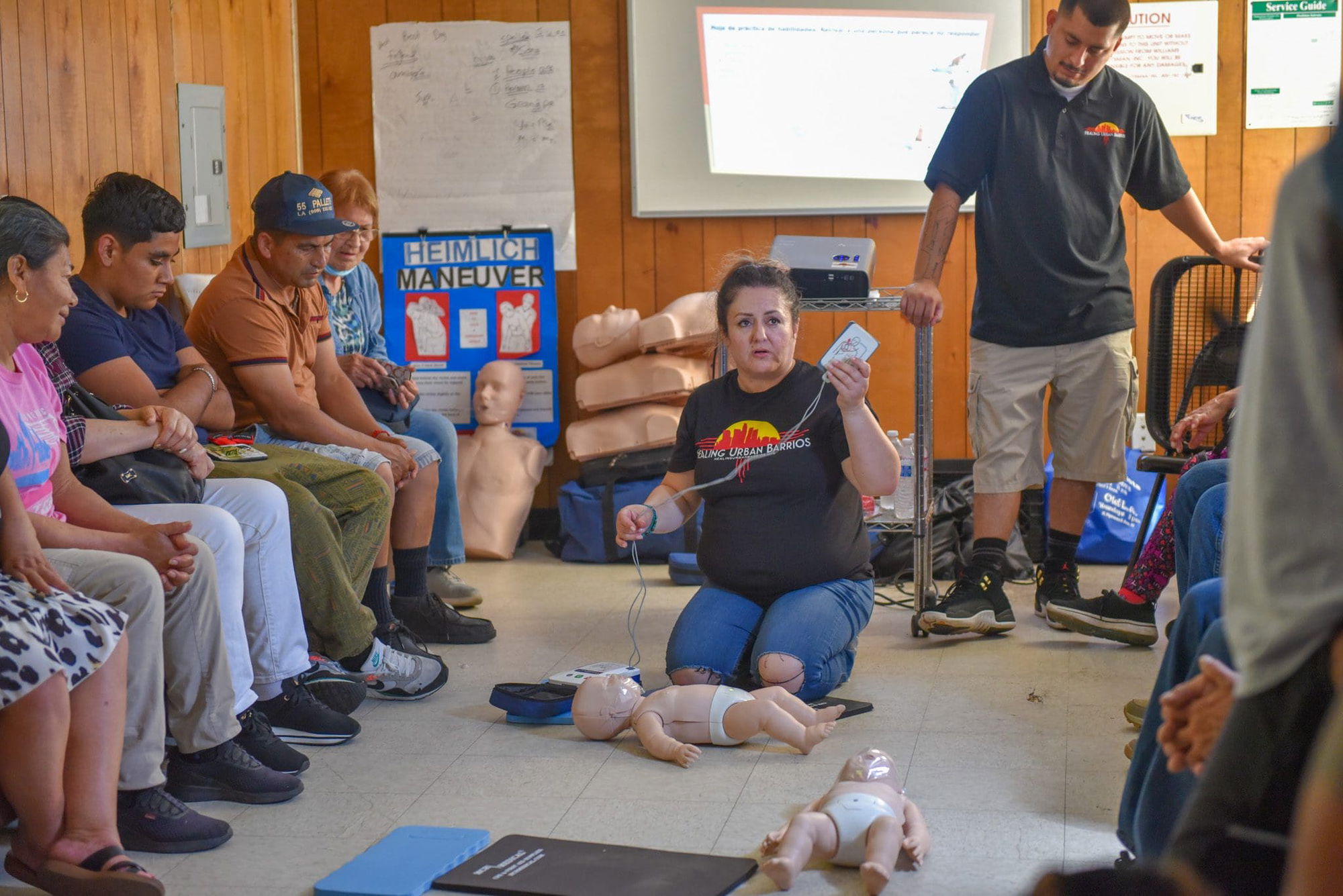 Spanish-Language CPR training for workers held at Malibu Community Labor Exchange center