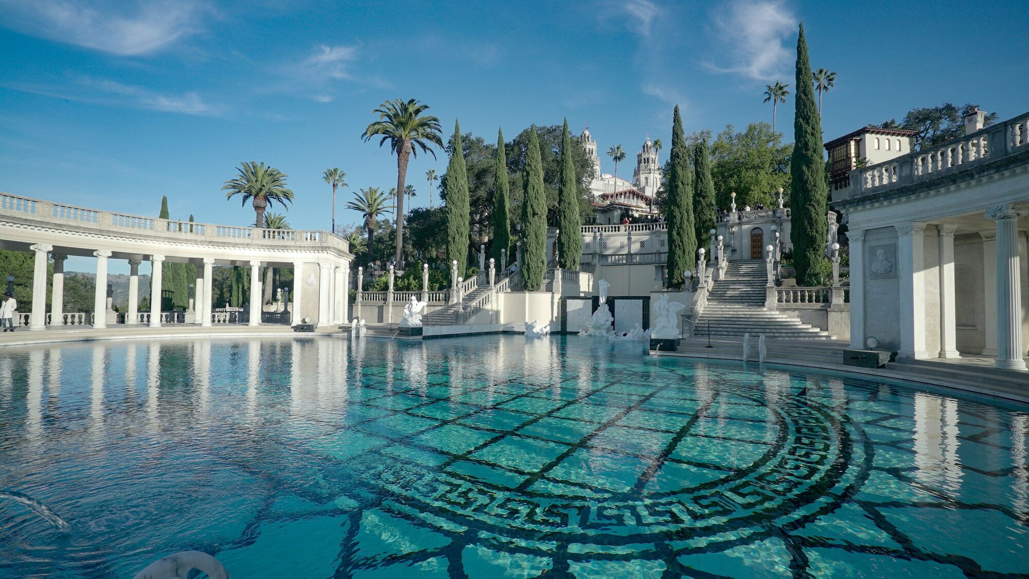 World famous Neptune Pool at Hearst Castle open — for a price