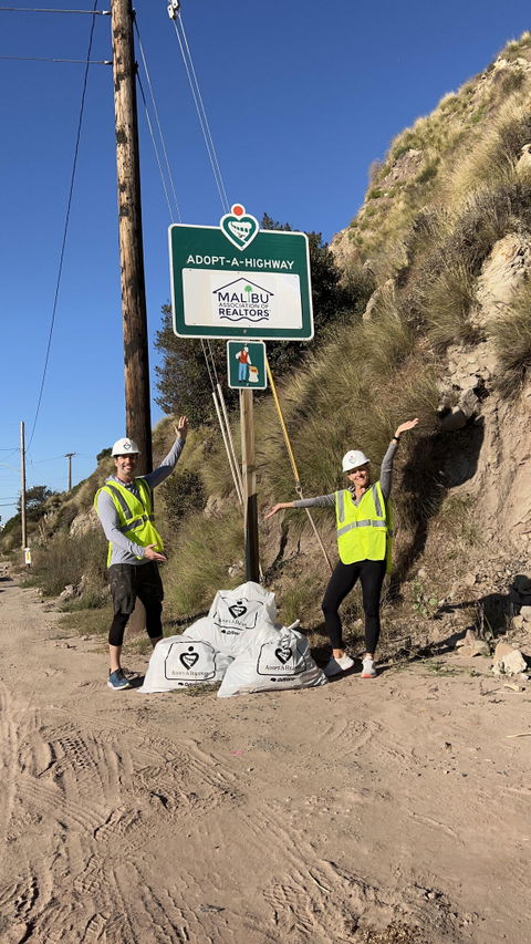 Community shoutout: Malibu Realtors clean up PCH
