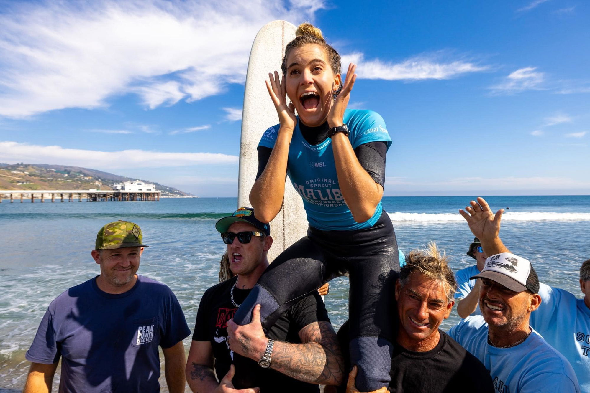 Sun shines on Soleil at Longboard Championship