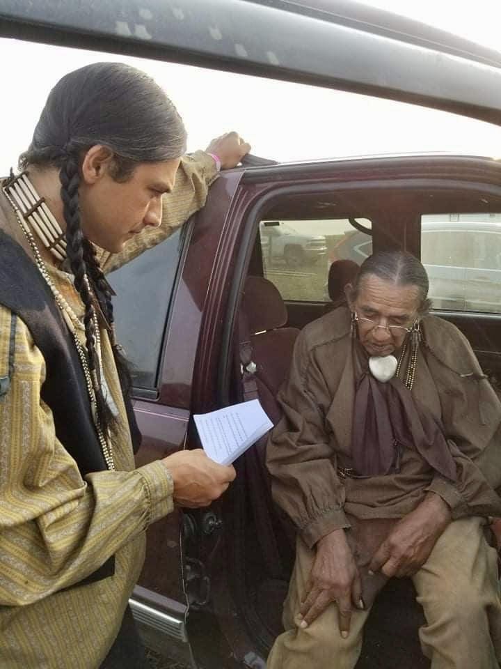 Jerry Wolf shares his heritage and Native American wisdom on indigenous persons day