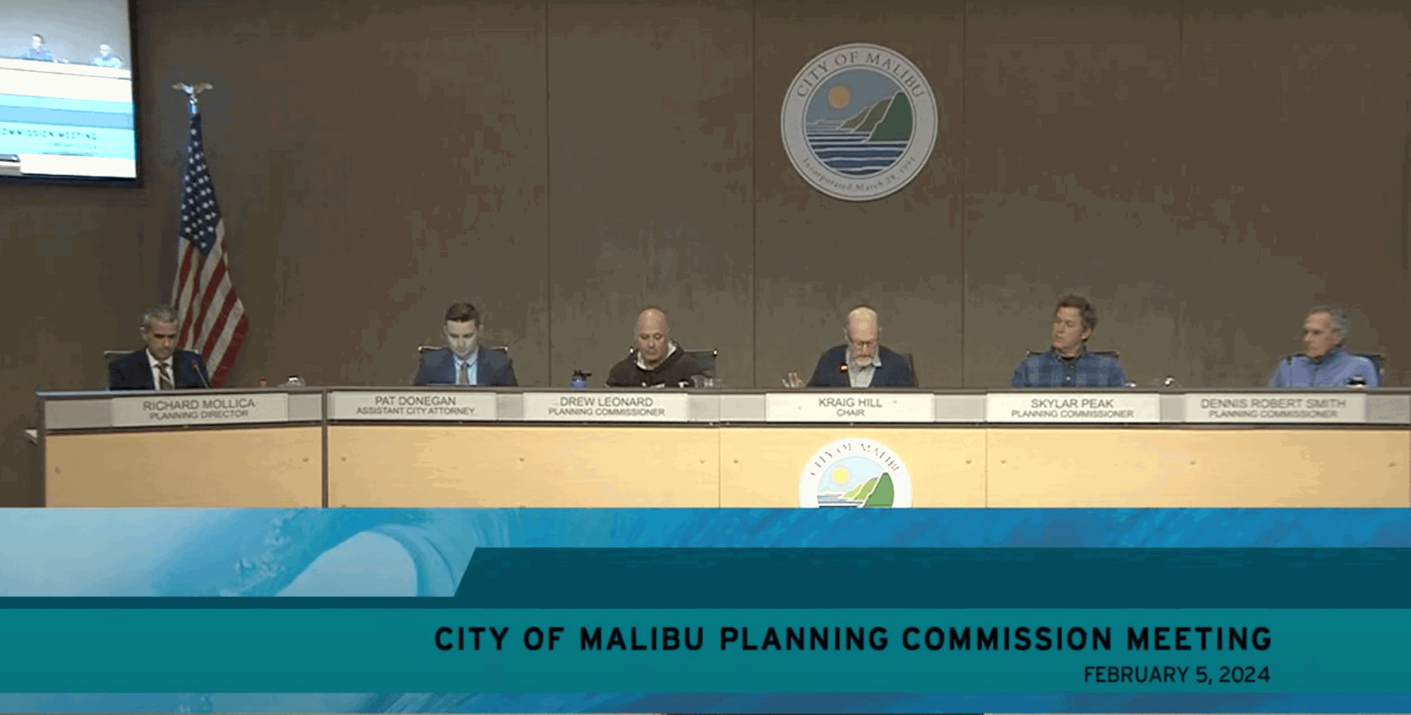Neighbors show support for a Woolsey Fire rebuild project at Planning Commission meeting
