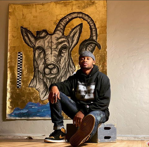 'Ark of the Covenant' reflects artist's Ethiopian, Native Indigenous heritage