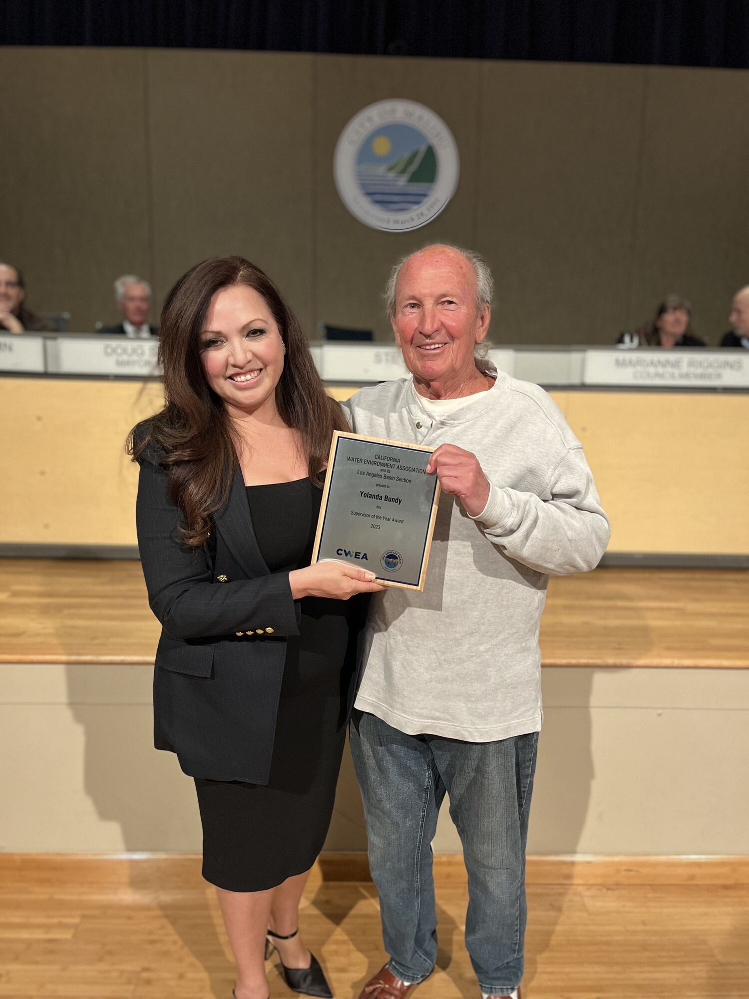 Environmental Sustainability Director Yolanda Bundy recognized by City Council