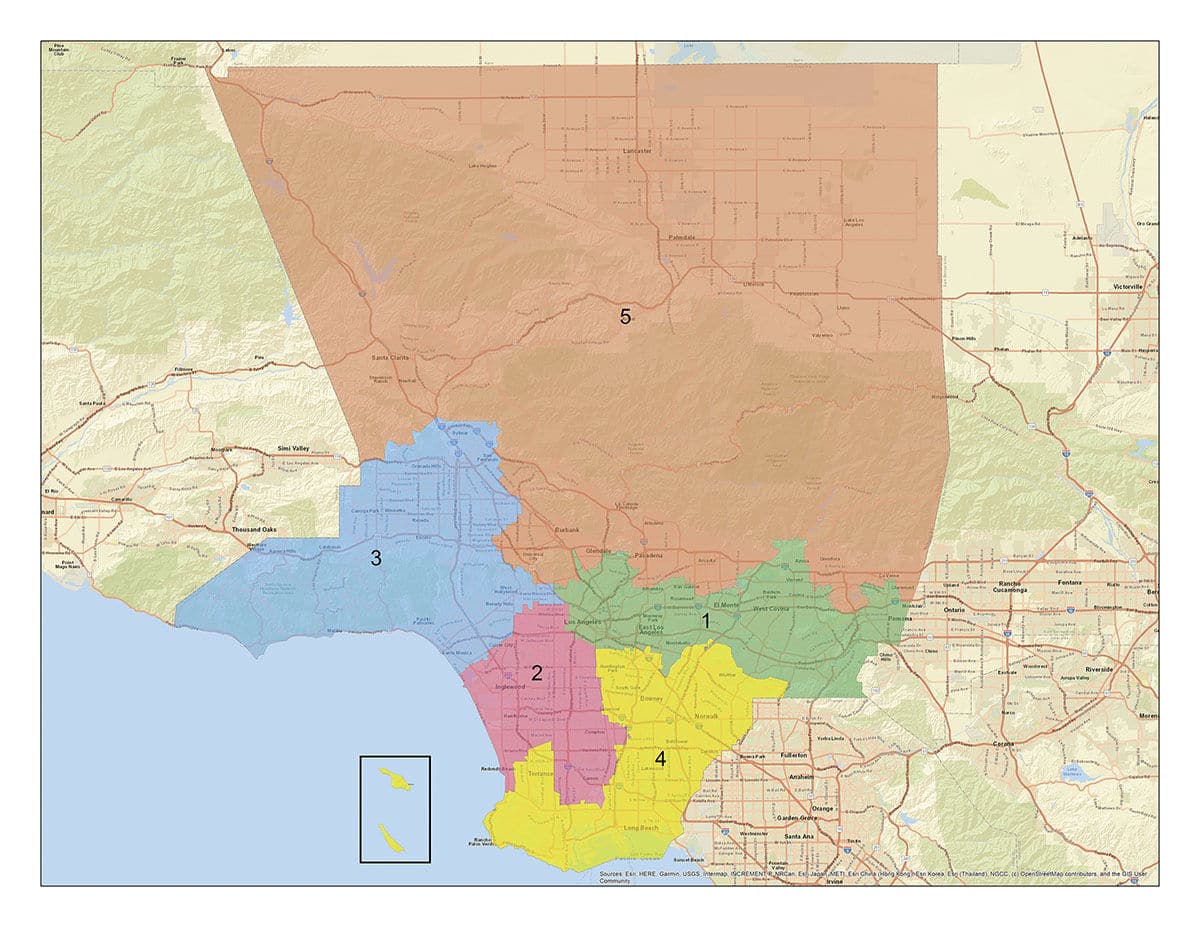 Kuehl livid over new County Supervisor District Maps