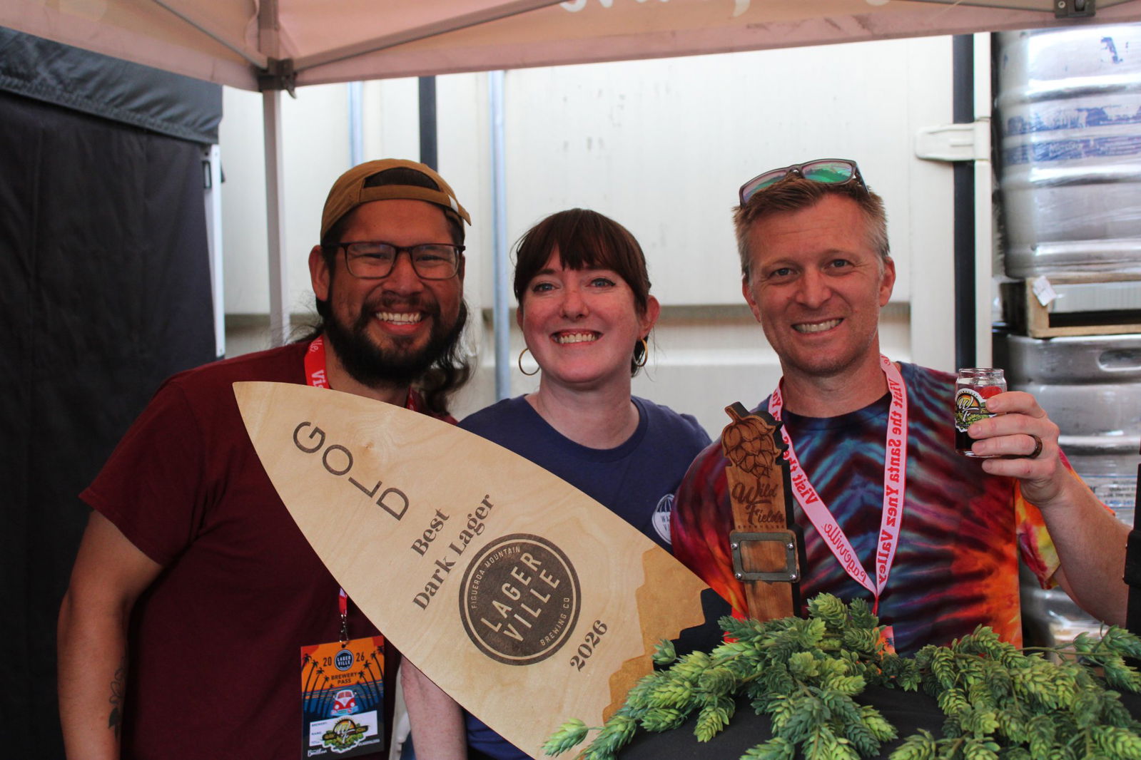 Atascadero's Wild Fields Brewhouse shines at Buellton's Lagerville event