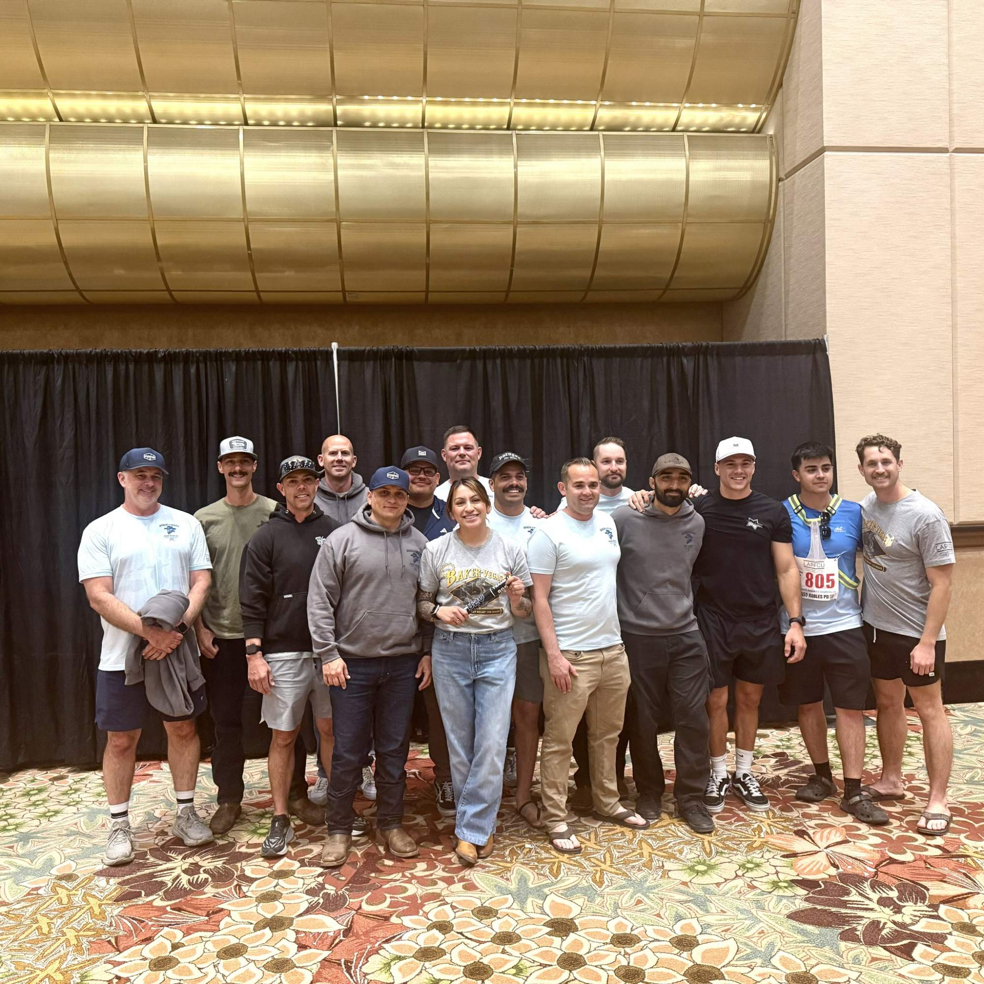 Paso Robles Police Department competes in Baker to Vegas Relay