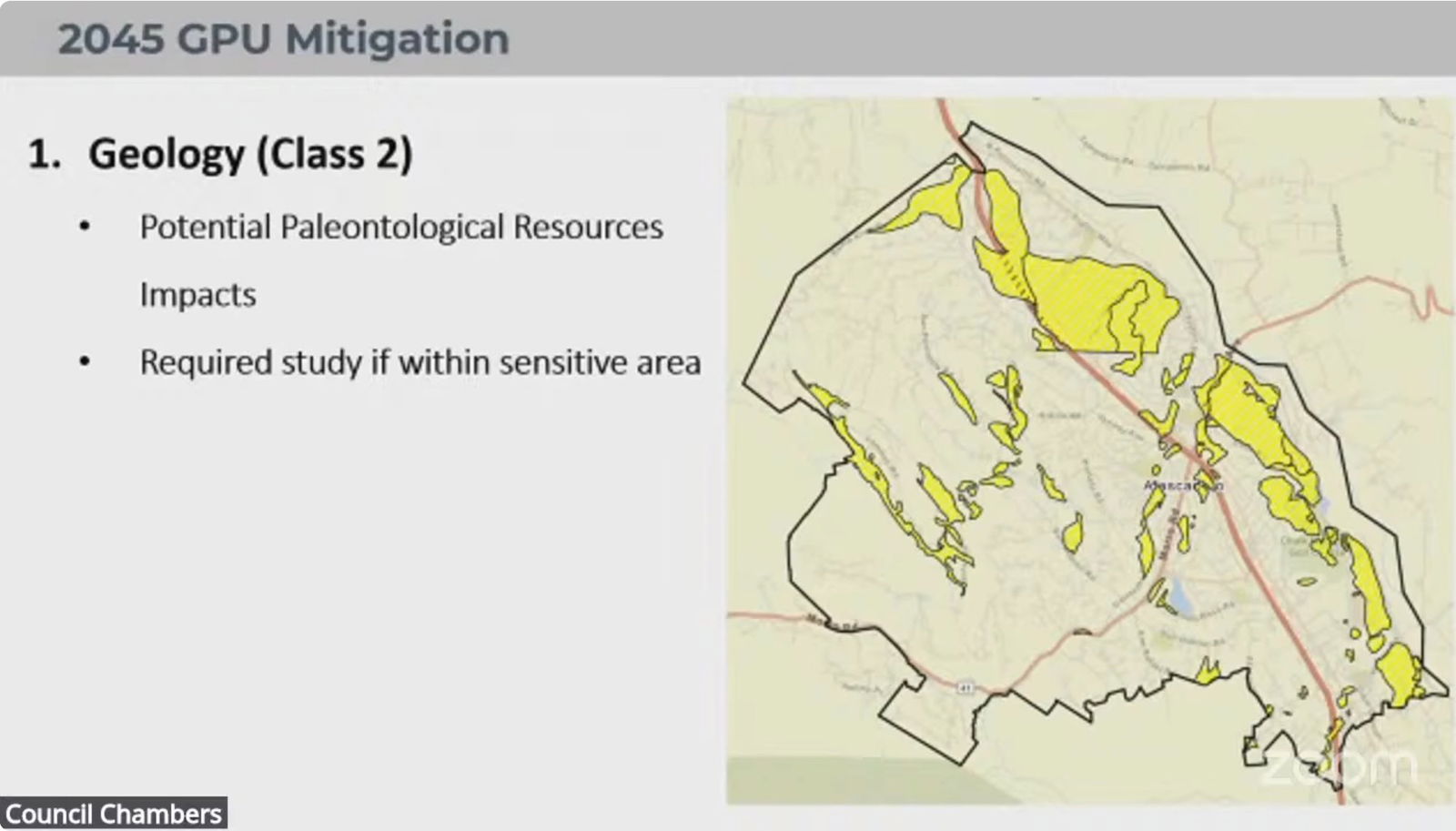 City Council reviews EIR, protests 'dinosaur bones' impact