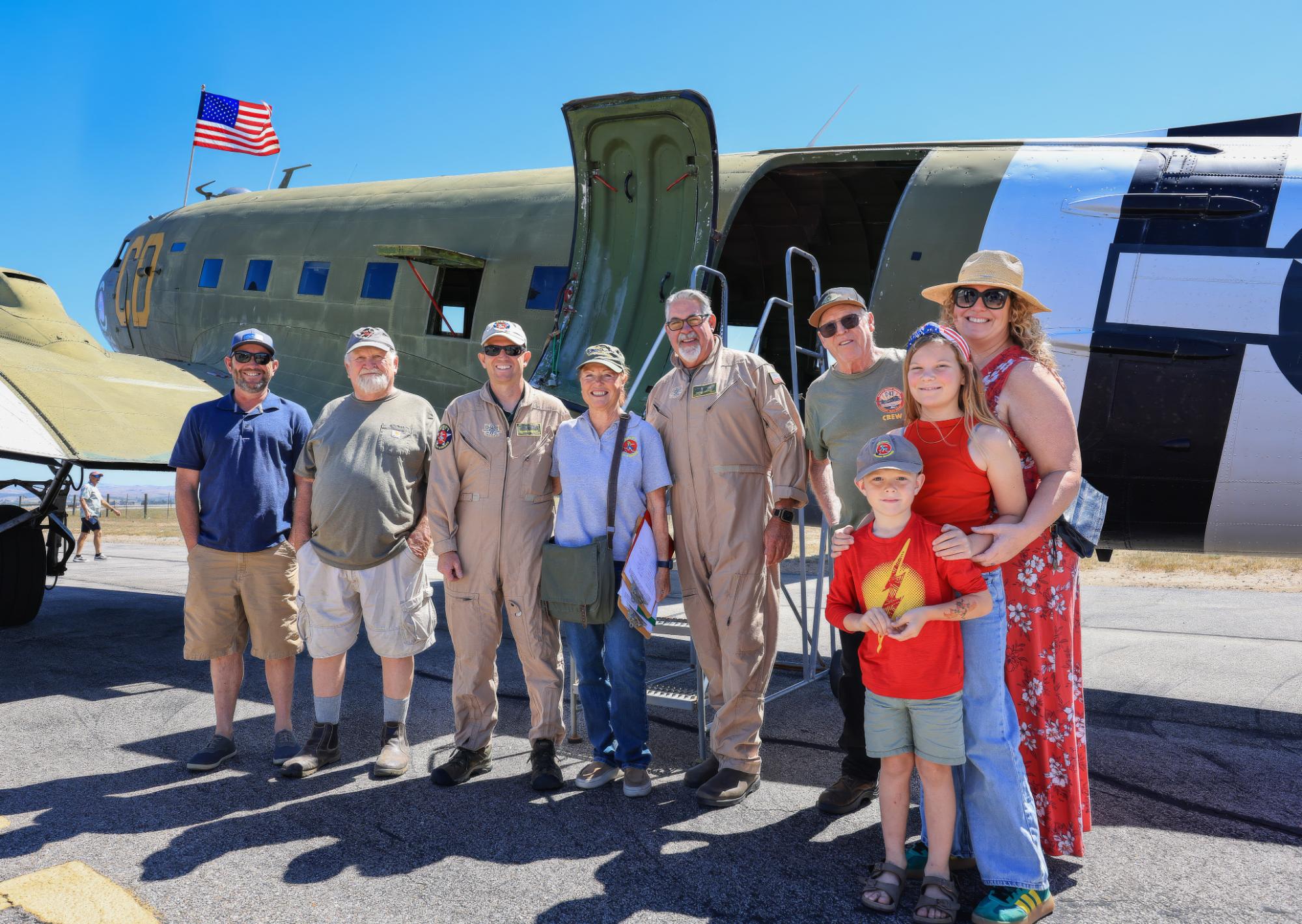 Sherman’s Legacy Flight honors veterans on D-Day
