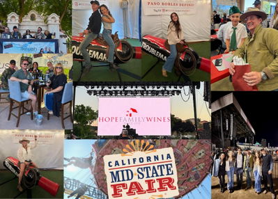 Hope Family Wines named official wine partner of California Mid-State Fair