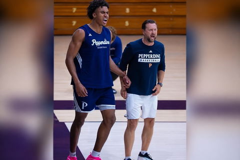 New era begins as Griff Aldrich builds Pepperdine men's basketball from the ground up