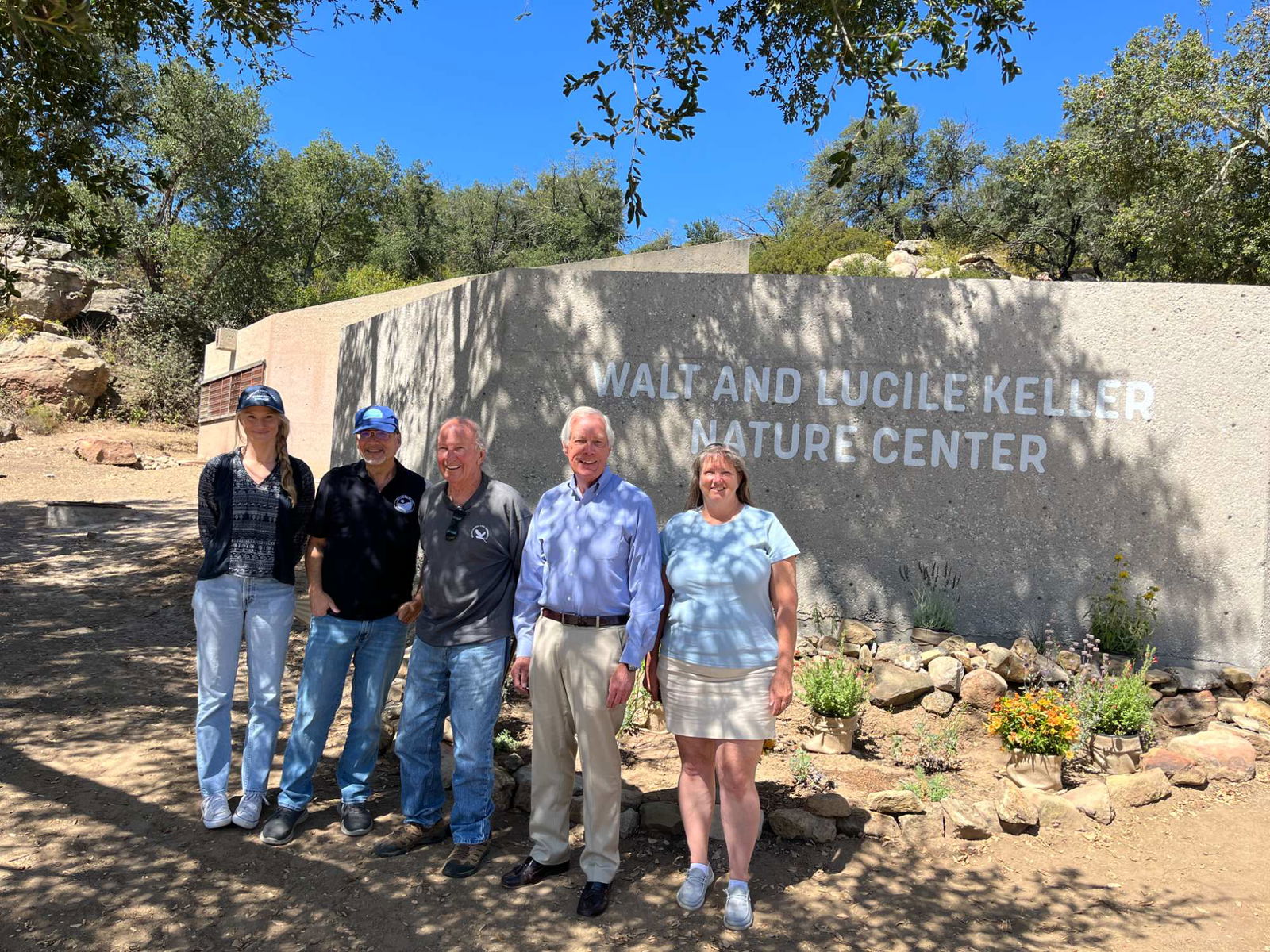 Nature Center at Charmlee Wilderness Park dedicated in honor of Walt and Lucile Keller