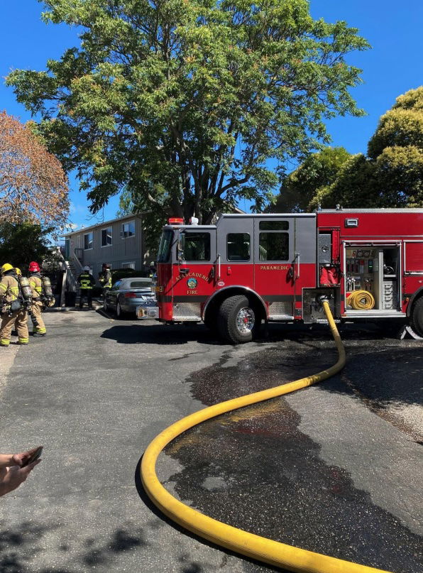Four Atascadero apartments damaged in morning structure fire