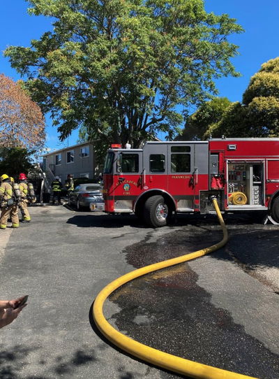 Four Atascadero apartments damaged in morning structure fire