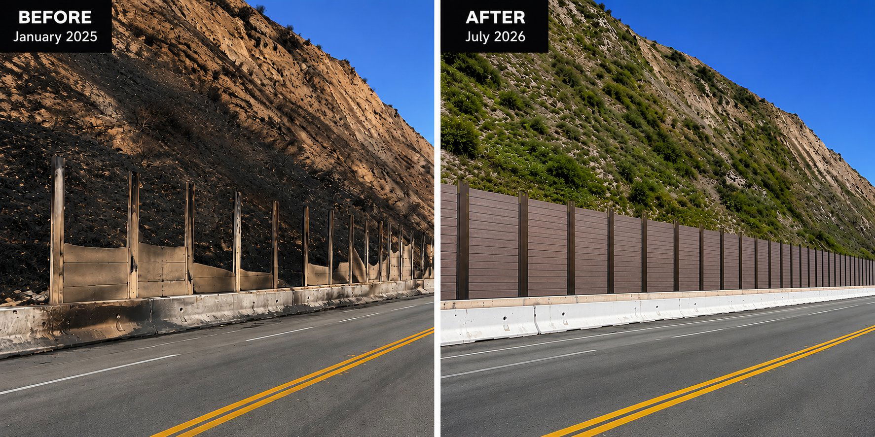 Caltrans reaches milestone in rebuilding Pacific Coast Highway after Palisades Fire