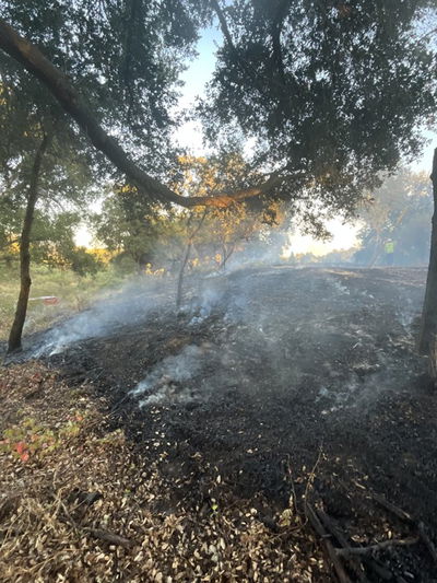 Vegetation fire behind Home Depot contained in Atascadero