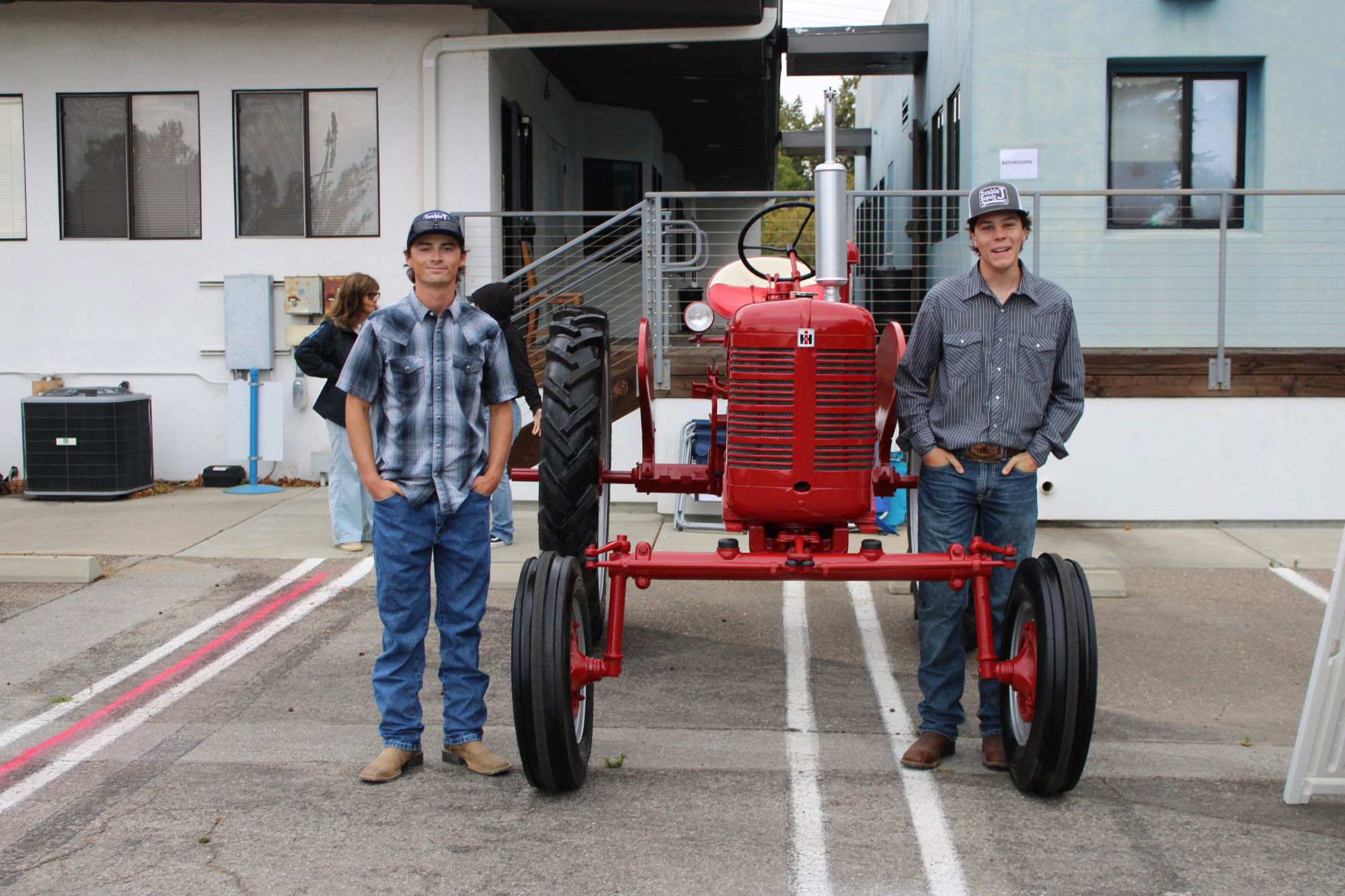 Students restore antique tractors, preserve agricultural heritage
