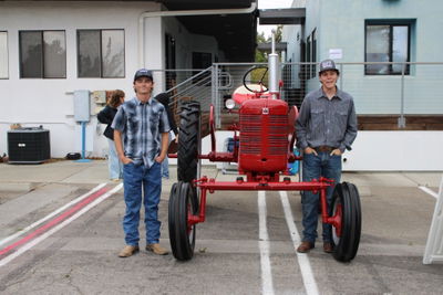 Students restore antique tractors, preserve agricultural heritage