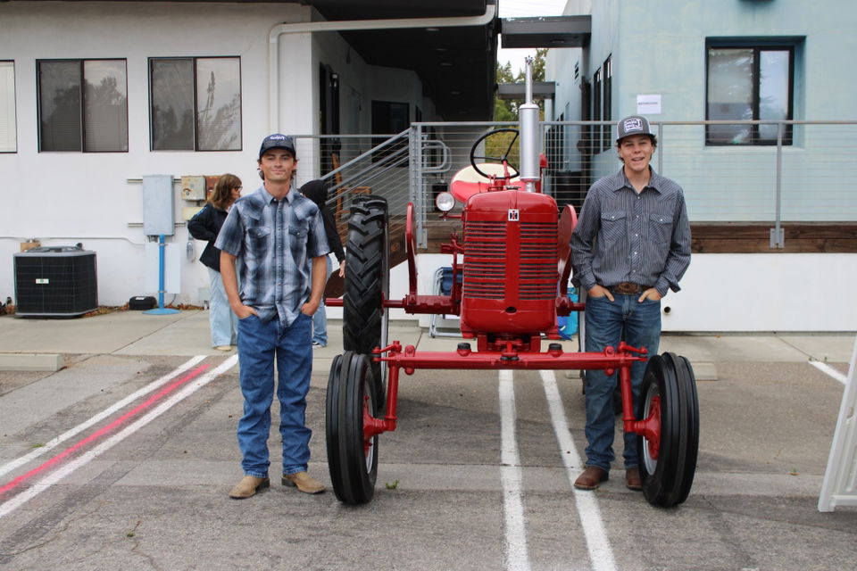 Students restore antique tractors, preserve agricultural heritage