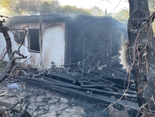 Fire destroys home on Castano Avenue in Atascadero