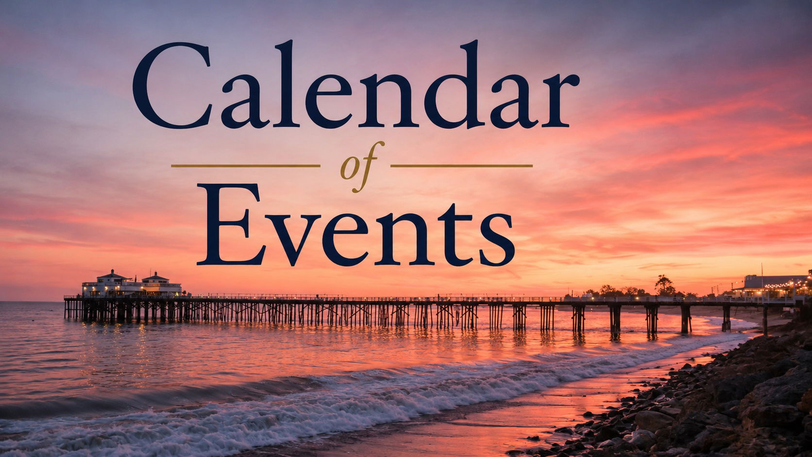 Calendar of Events: Published Aug. 20