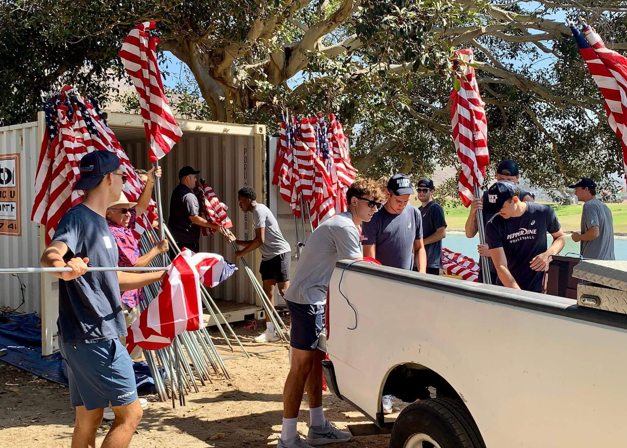 Volunteer for Pepperdine’s Annual ‘Waves of Flags’ 9/11 Memorial