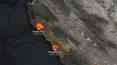Fort Hunter Liggett continues fire response as road closures remain in place