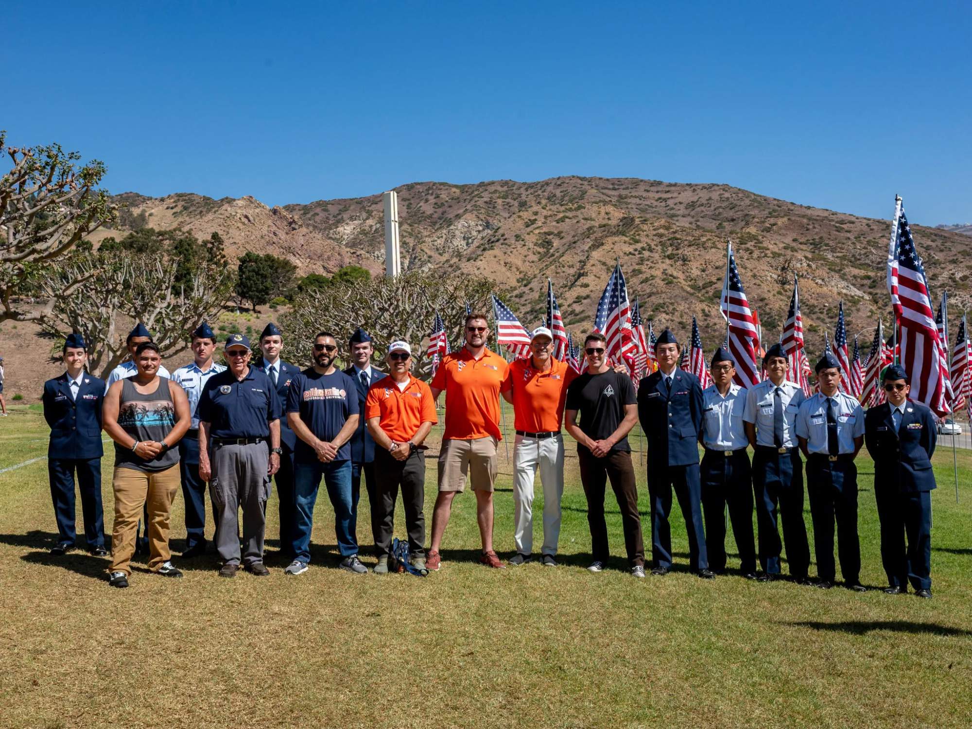 Pepperdine raises 2,977 flags ahead of 25th anniversary of 9/11