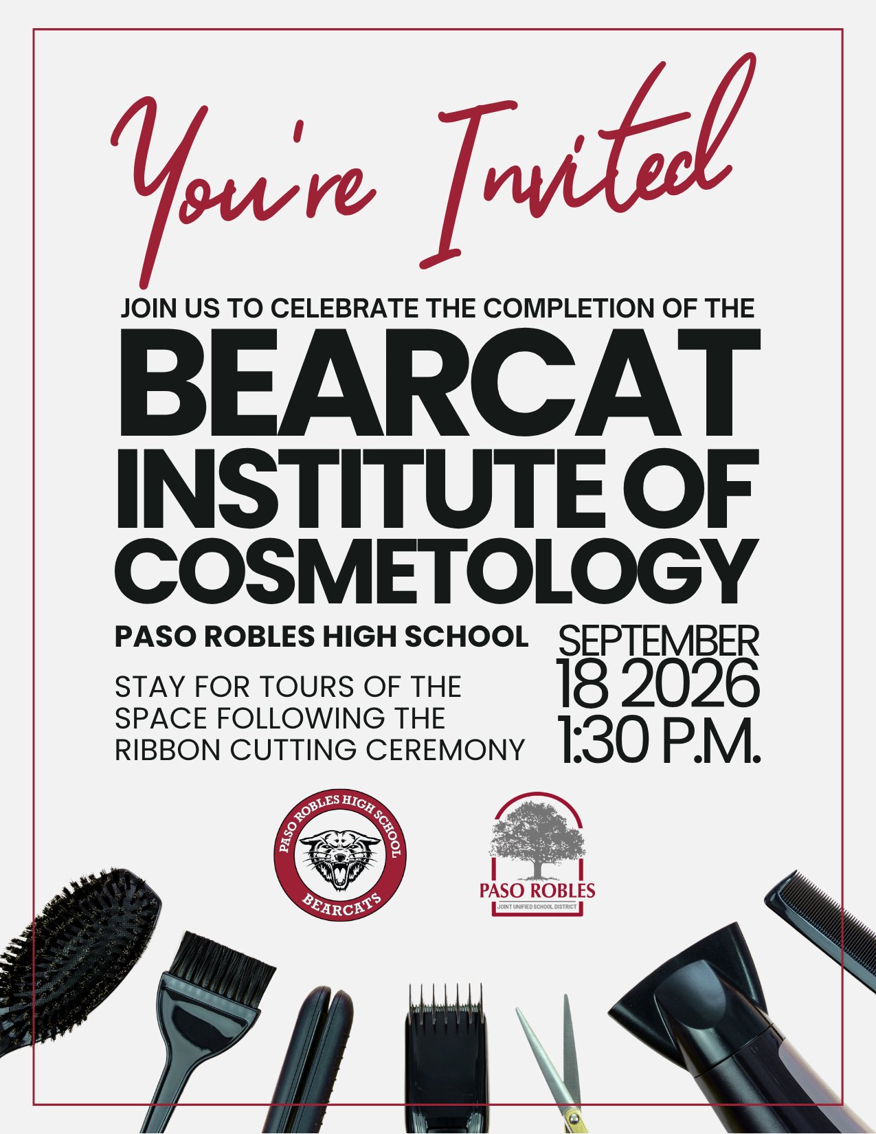 Paso Robles High School to unveil new cosmetology facility
