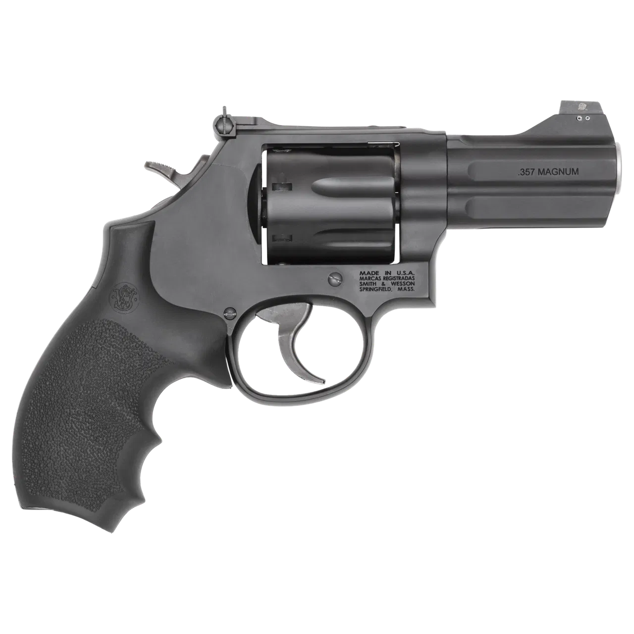 An actual Smith & Wesson .357 caliber revolver