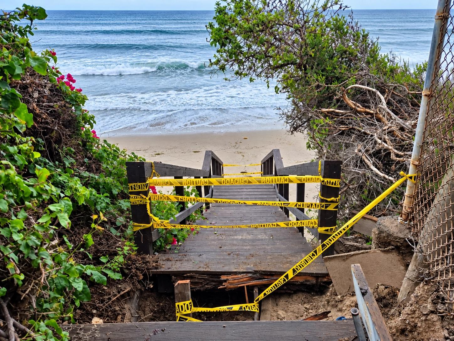Malibu races to repair coastal damage and clear creeks ahead of winter storms