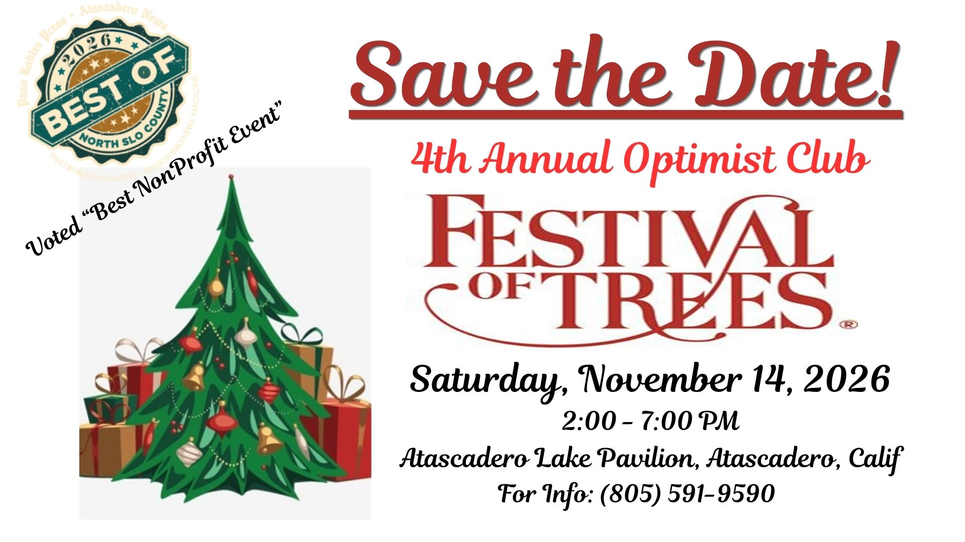 Optimist Clubs to host annual Festival of Trees