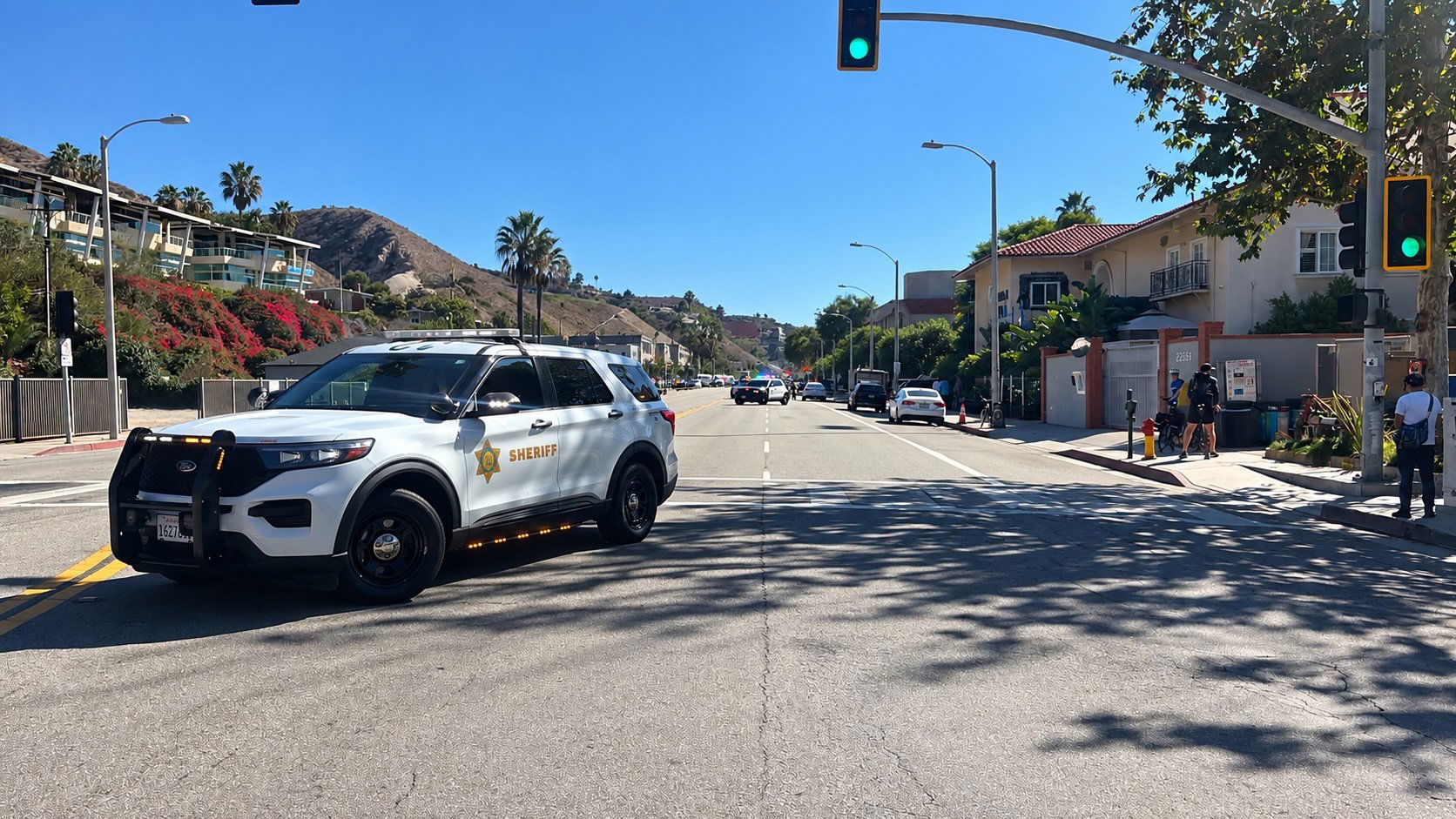 One killed in reported crash into parked car on PCH near Carbon Beach