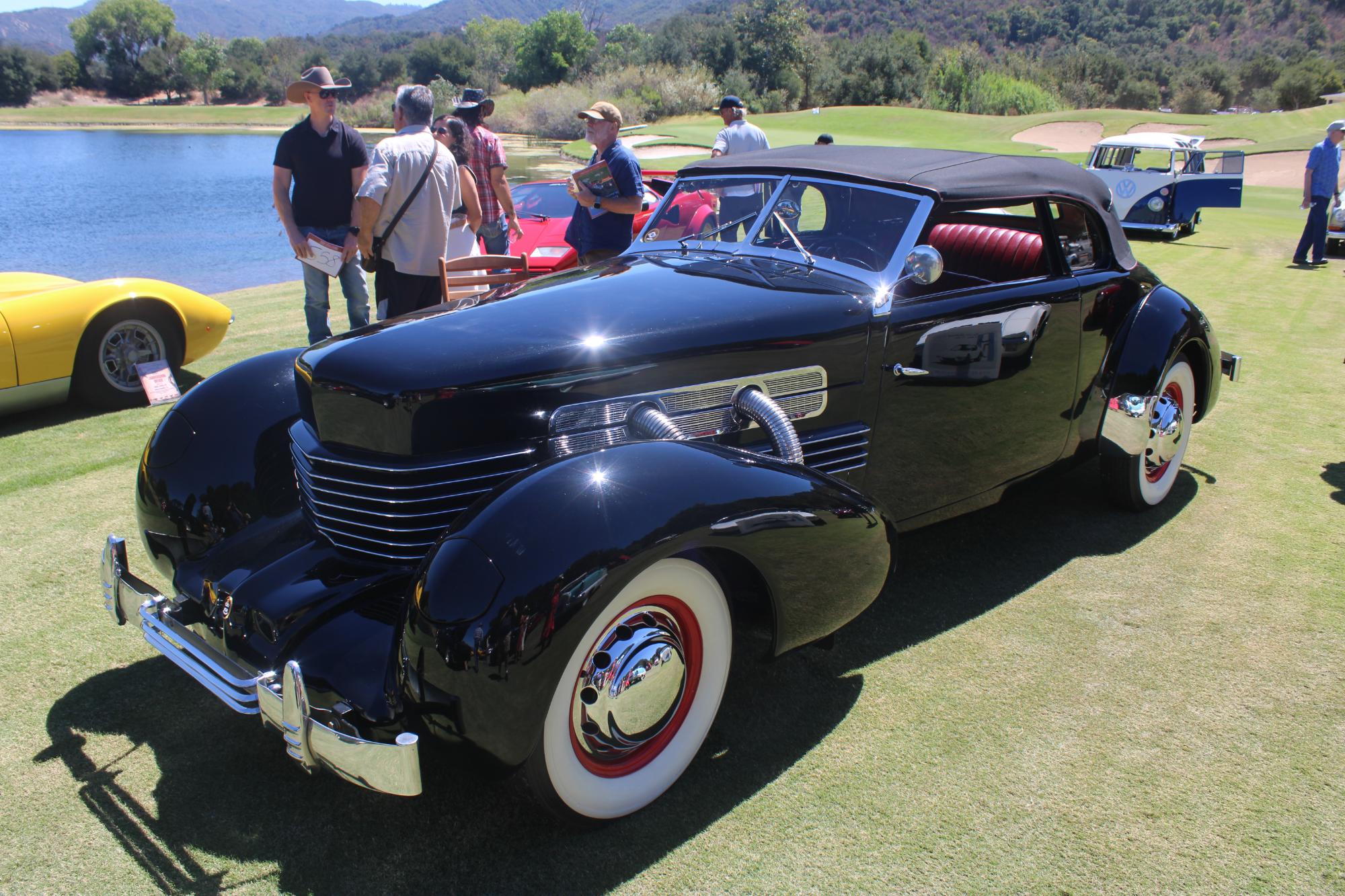 Cars and Cowboys 2026: 1937 Cord 812SC Phaeton. Photo by Mike Chaldu/SYVS