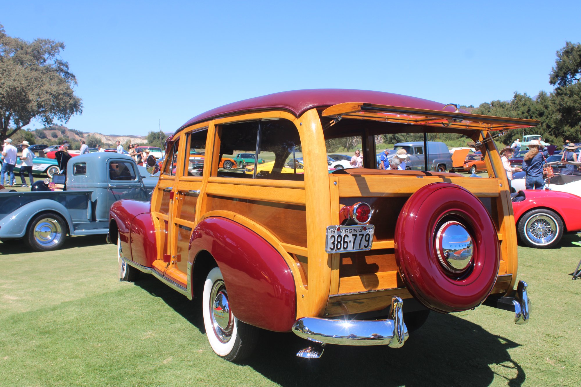 Cars and Cowboys 2026: 1956 Woodie. Photo by Mike Chaldu/SYVS