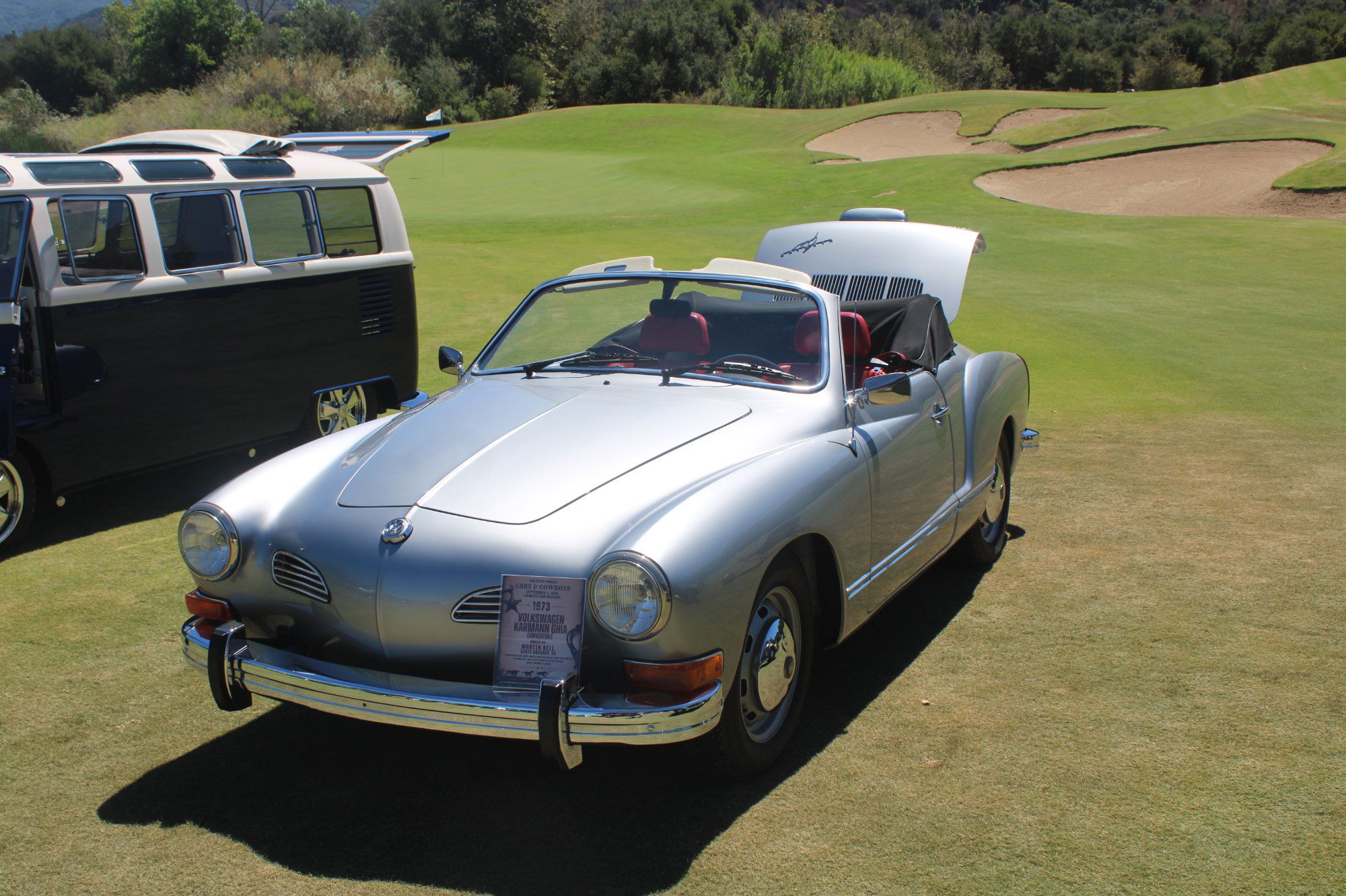 Cars and Cowboys 2026: 1973 VW Karmann Ghia. Photo by Mike Chaldu/SYVS