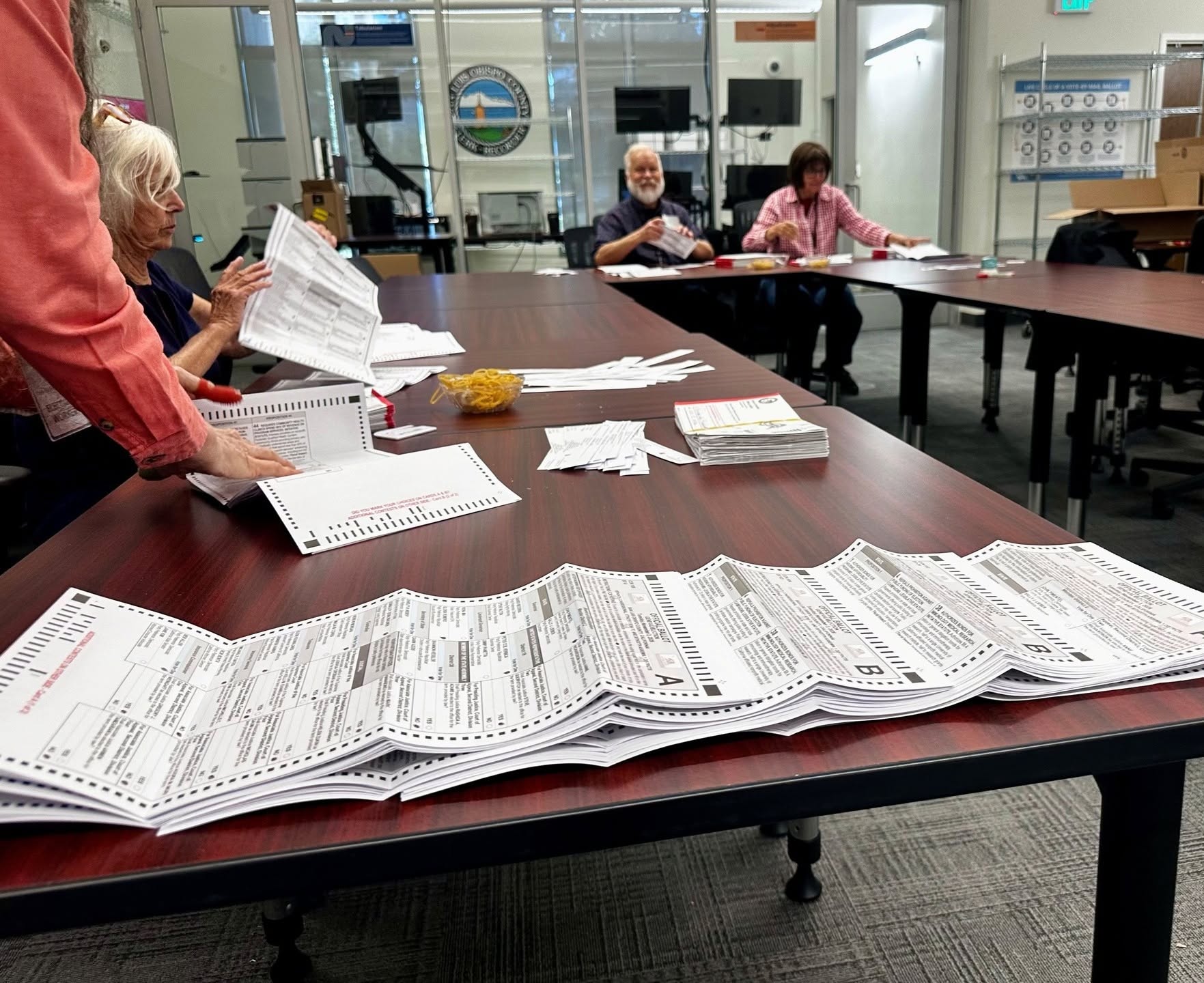 Nearly 11,000 ballots processed as SLO County begins tabulation