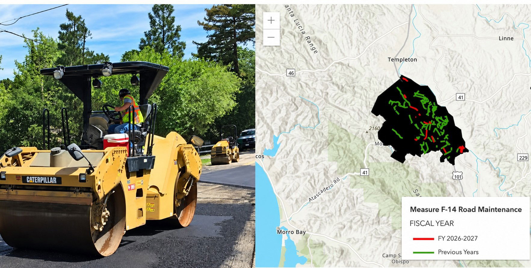 Atascadero awards road projects covering four miles of city streets