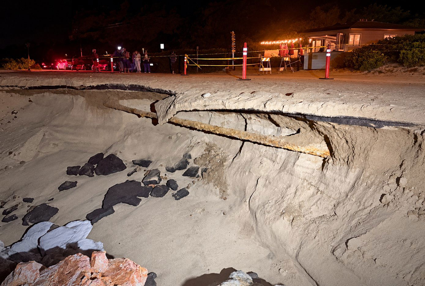 Breaking News: Erosion prompts Westward Beach Road closure