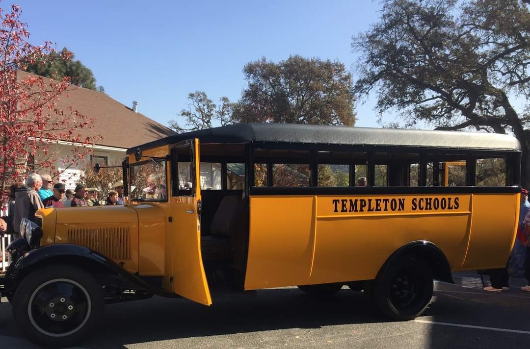 Templeton Historical Museum to showcase 1934 Ford school bus at Homecoming Parade